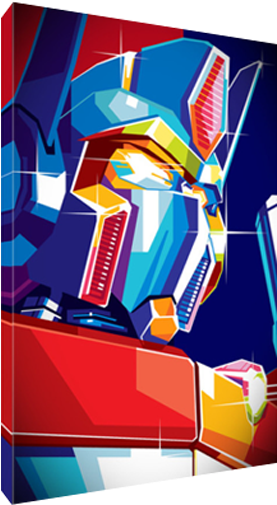 Optimus Prime Geometric Art