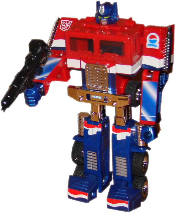 Optimus Prime Pepsi Edition Action Figure