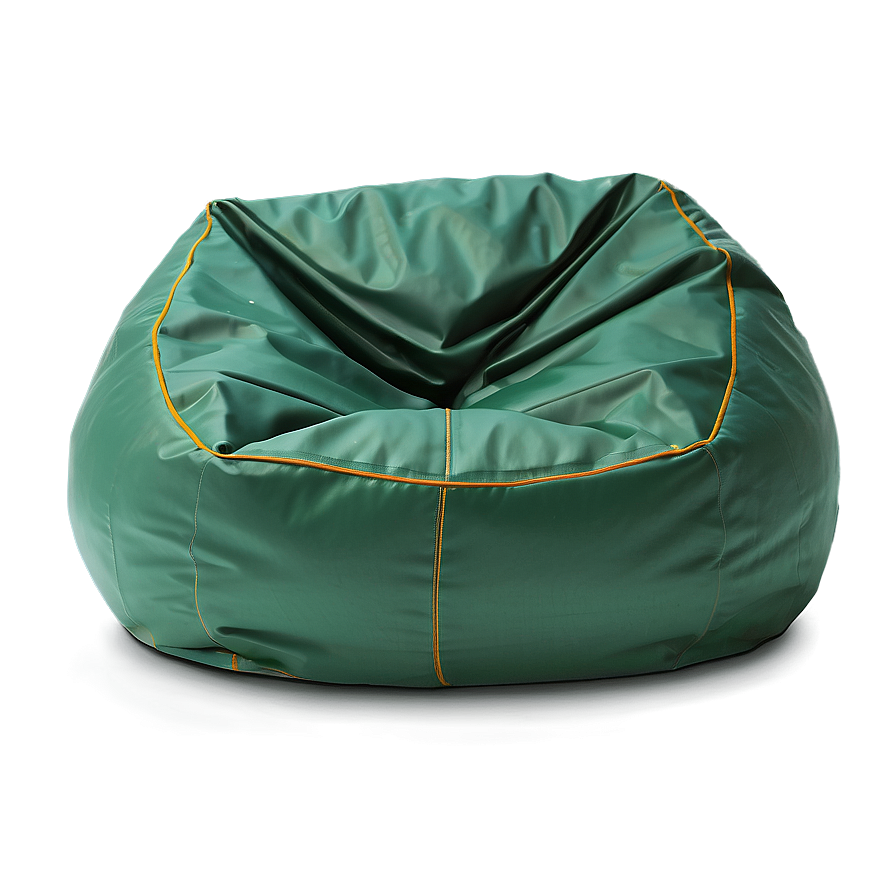 Orange Bean Bag Chair Png 06132024