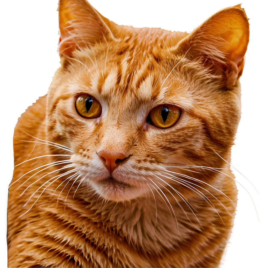 Orange Cat Picture Png Sph