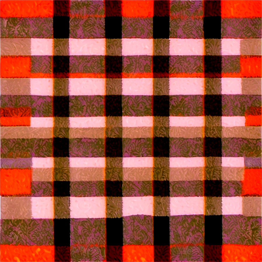 Orange Checkered Pattern Png Bwk29