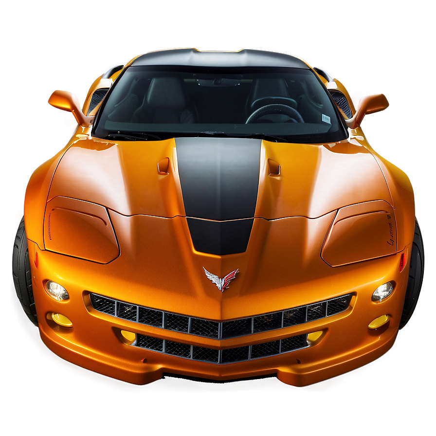 Orange Corvette Png 93