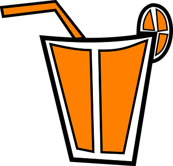 Orange Drink Graphic