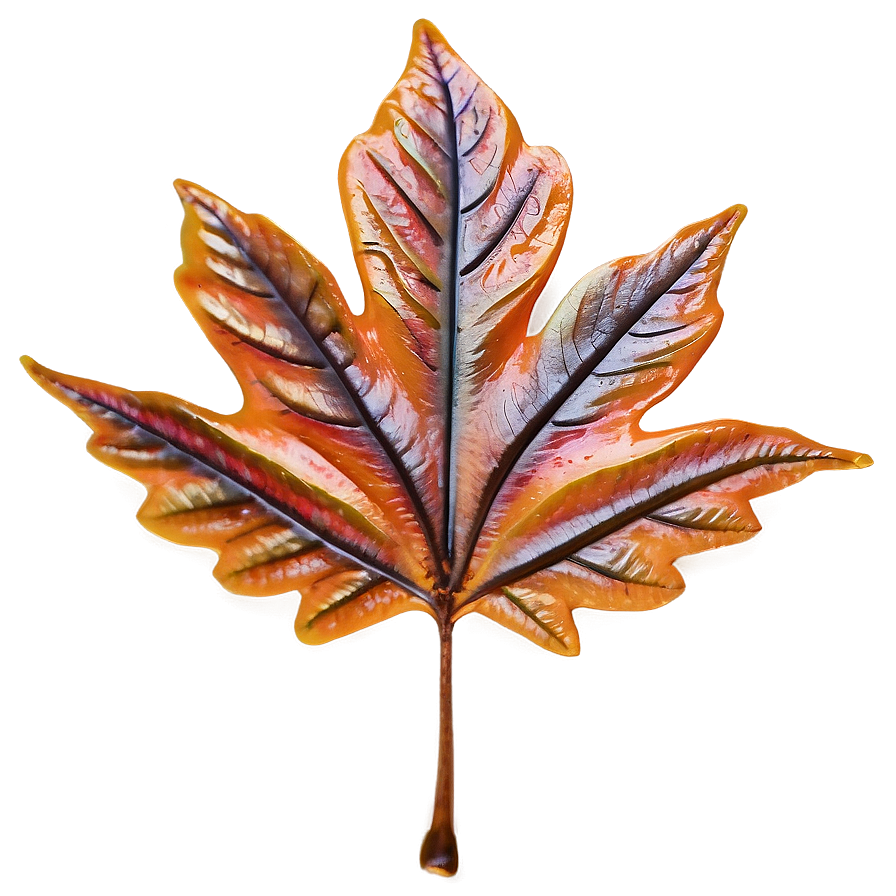 Orange Fall Leaf Transparent Png 12