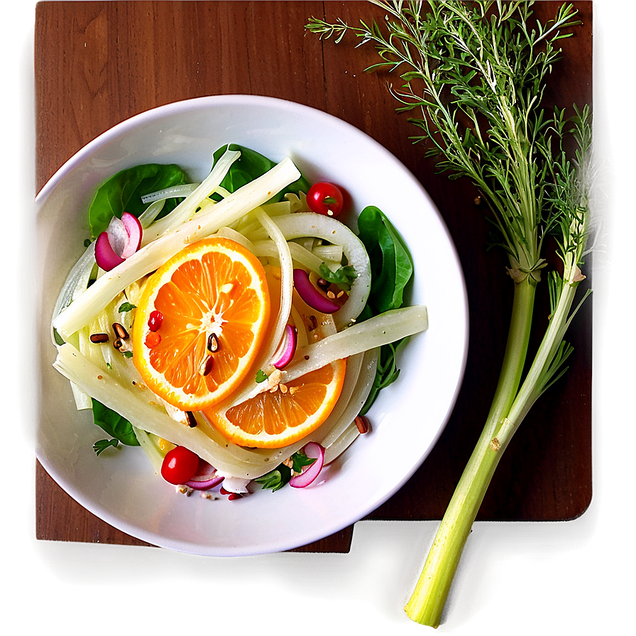 Orange Fennel Salad Png 90