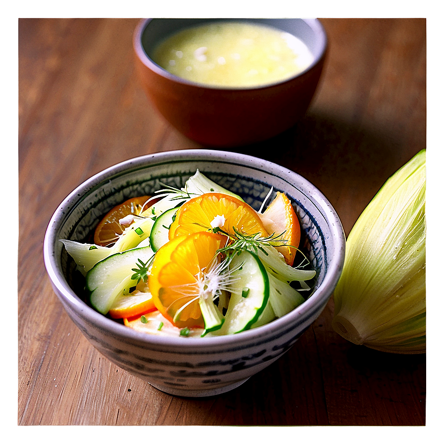 Orange Fennel Salad Png Eae