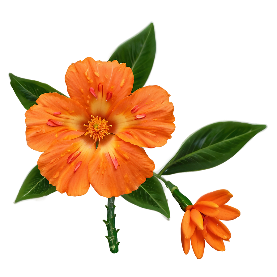 Orange Flower Png Xal75