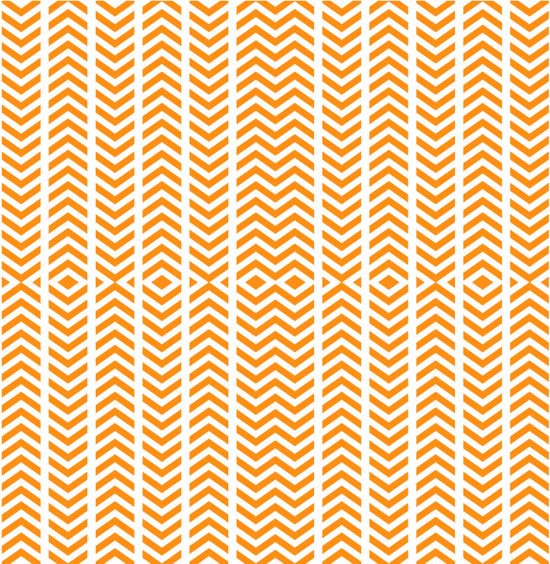 Orange Gray Geometric Pattern