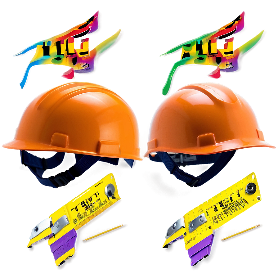 Orange Hard Hat Png 05252024