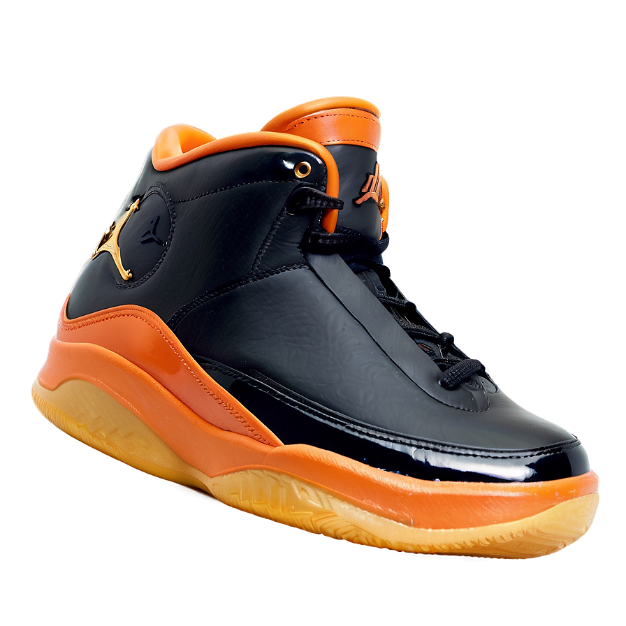 Orange Jordan Shoes Png 06122024