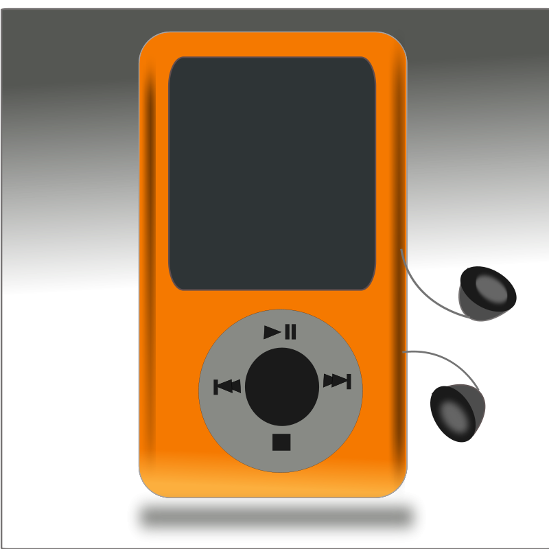 Orange M P3 Playerwith Earphones