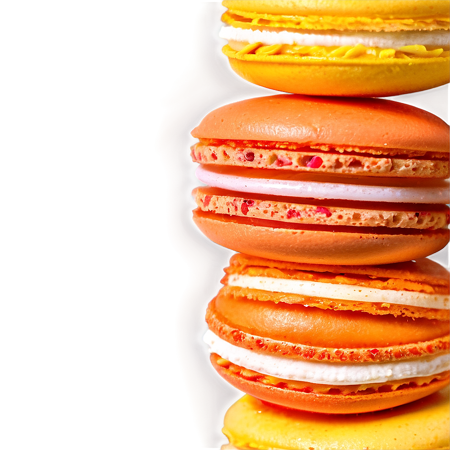 Orange Macaron Png End