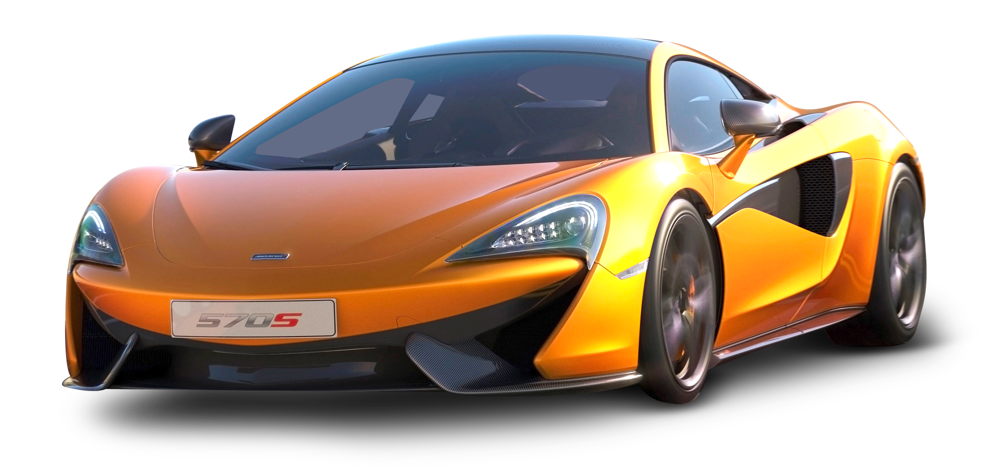 Orange Mc Laren570 S Sports Car