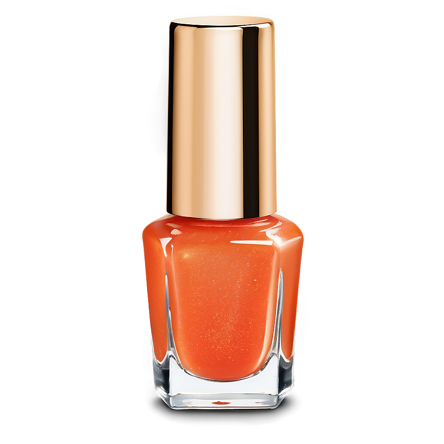 Orange Nail Polish Bottle Png Fjw64