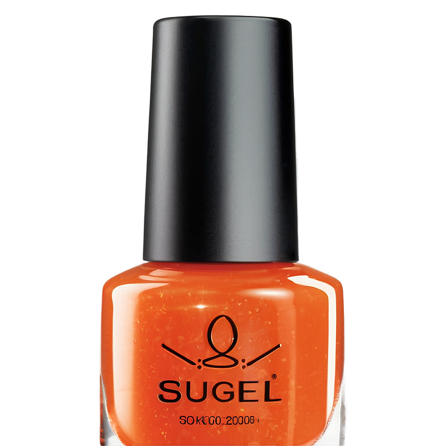 Orange Nail Polish Png 48