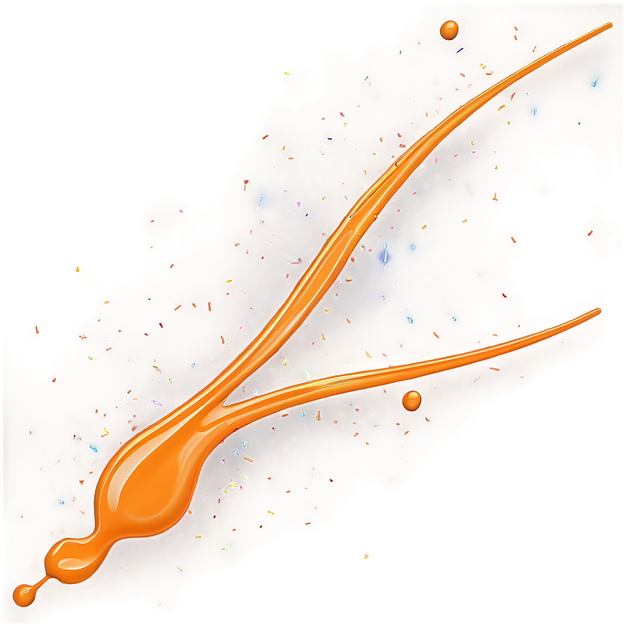 Orange Paint Splatter Png Oxd71