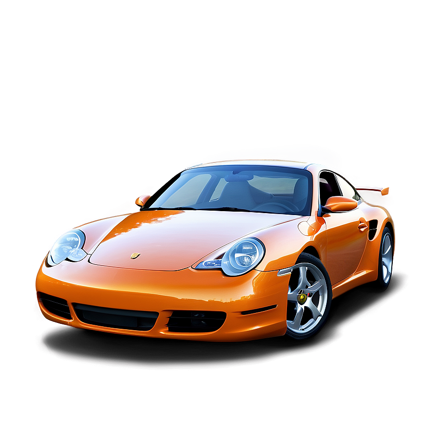 Orange Porsche Png 61