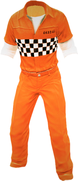 Orange Prisoner Uniform66245