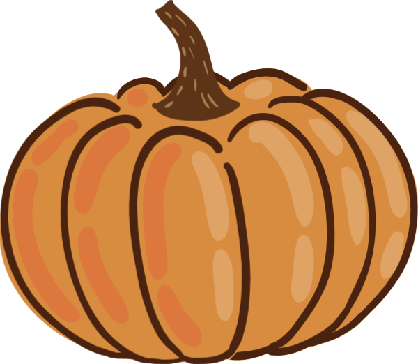 Orange Pumpkin Illustration