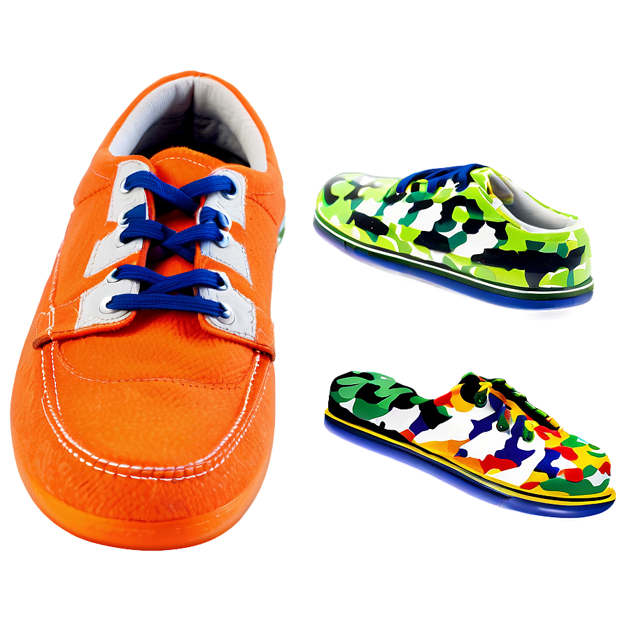 Orange Shoe Png 05232024