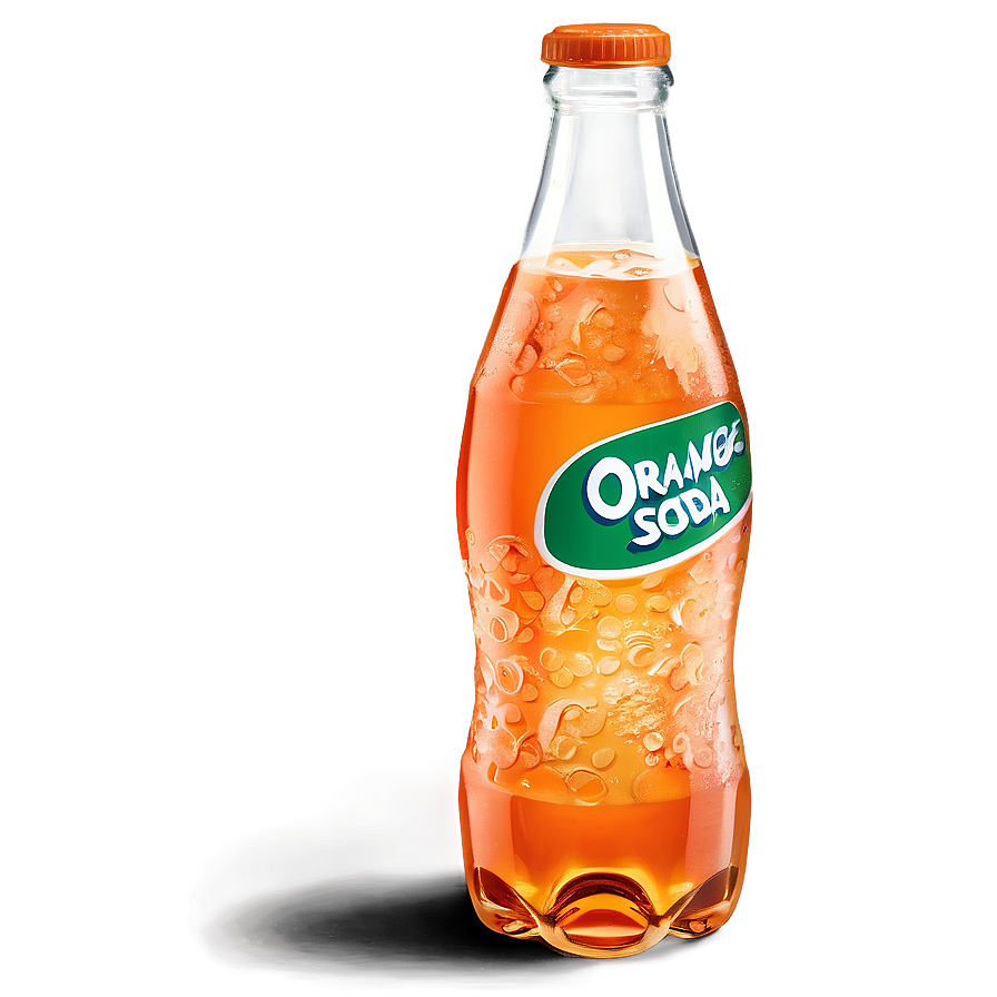 Orange Soda Bottle Png 06262024