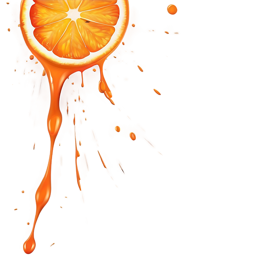 Orange Splat Png Mxb