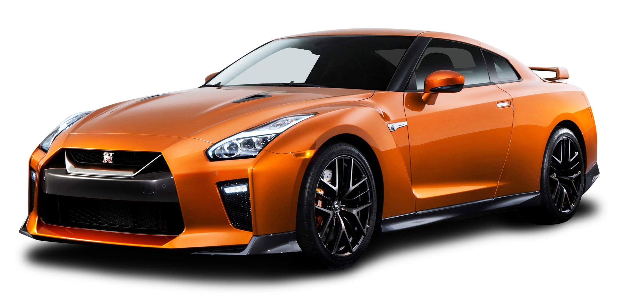 Orange Sports Car G T R