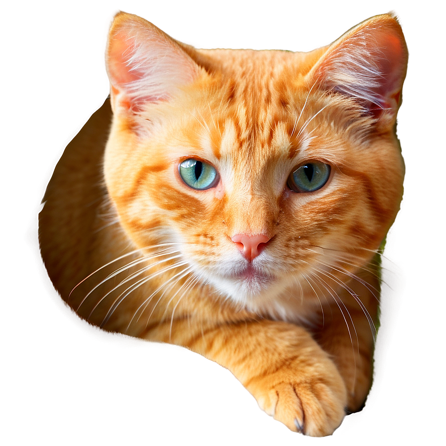 Orange Tabby Cat Transparent Asc