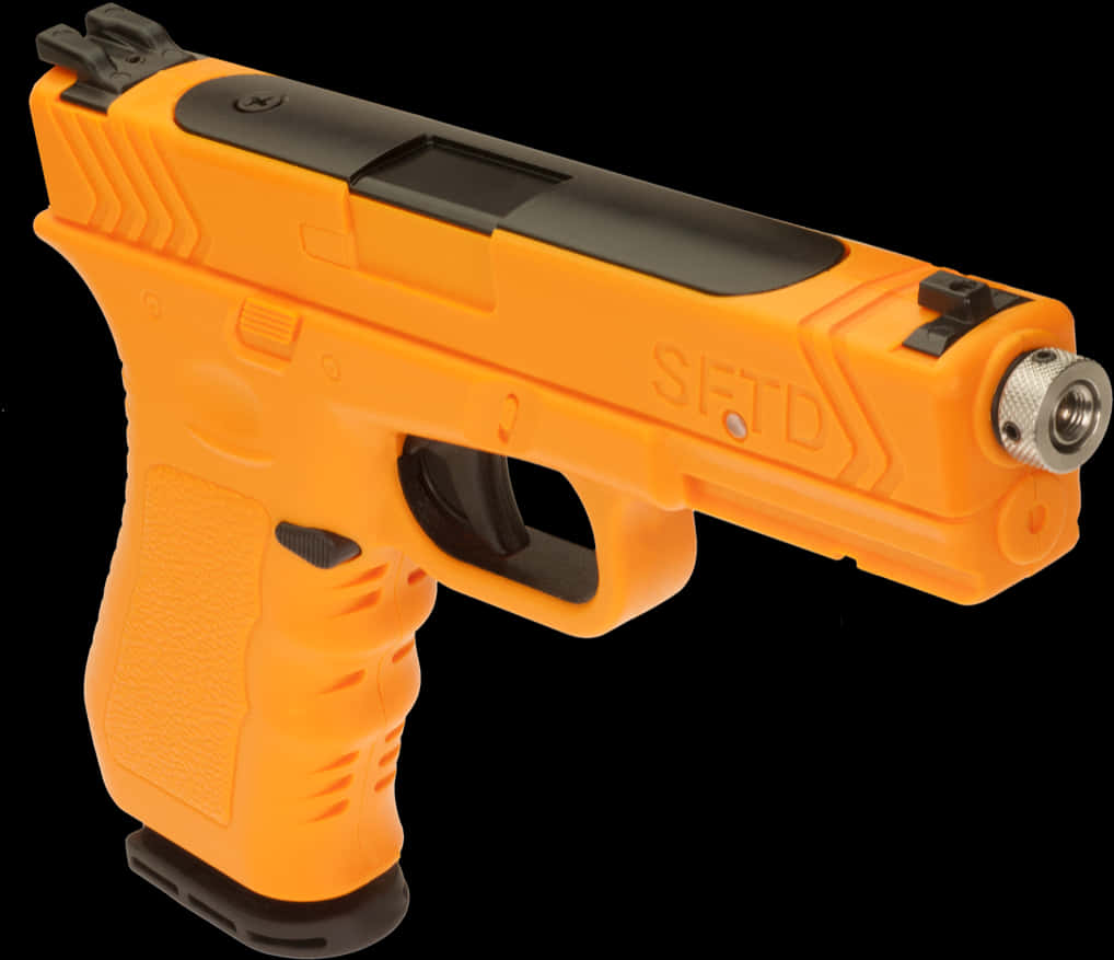 Orange Training Pistol Image