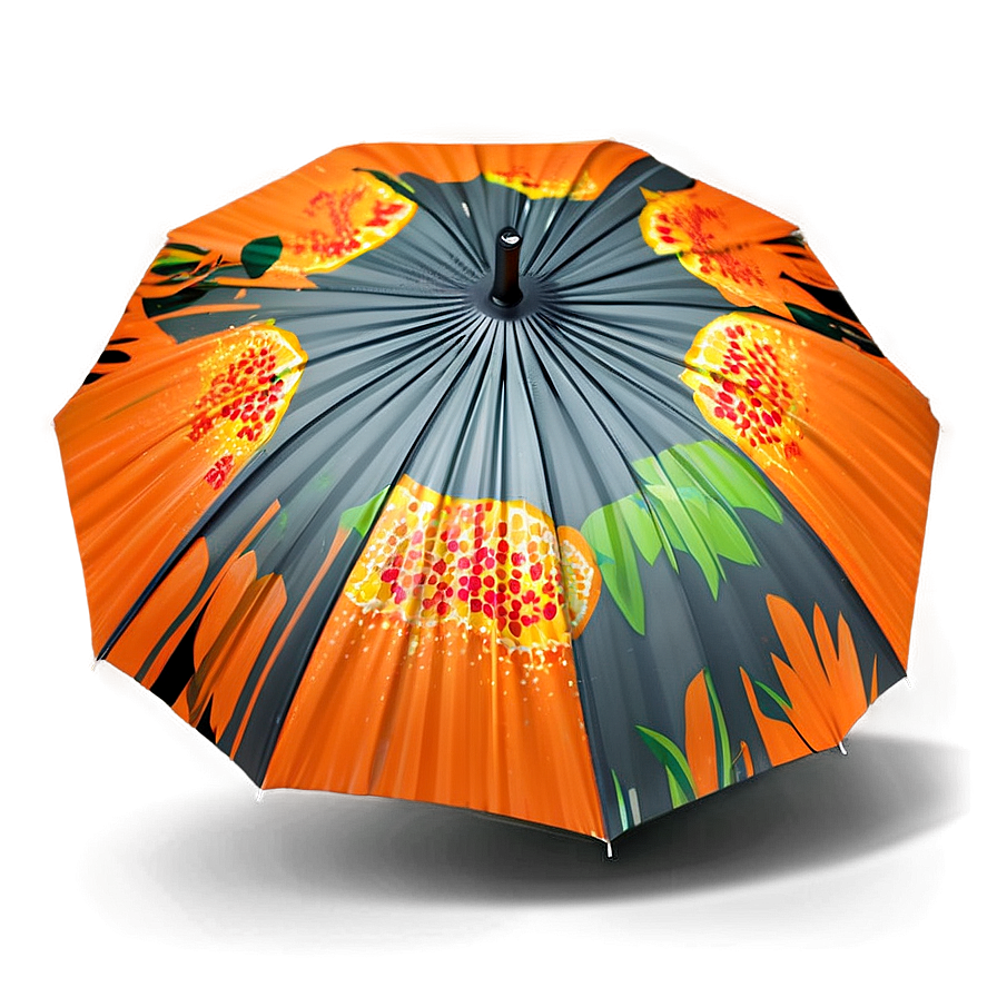 Orange Umbrella Png 94