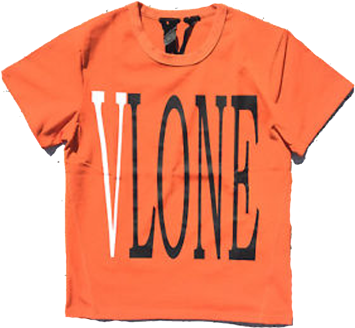 Orange Vlone T Shirt