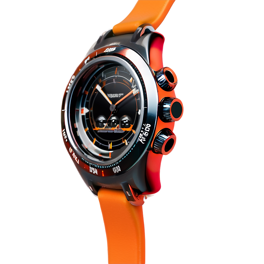 Orange Watch Hands Png Nlj89