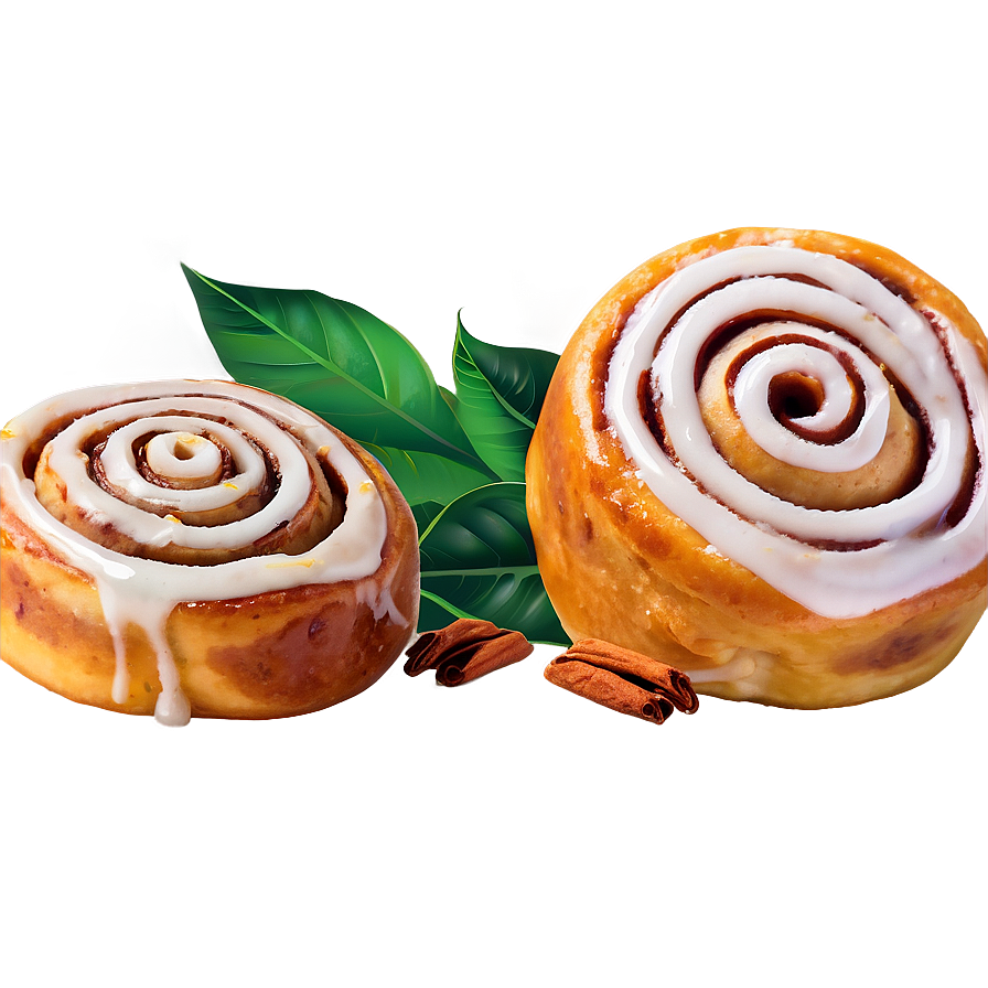 Orange Zest Cinnamon Roll Png 06122024