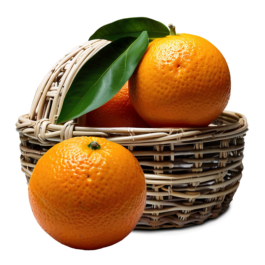 Oranges Basket Png Hdr96