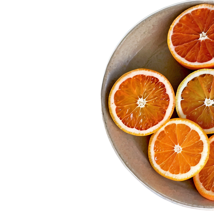 Oranges Flat Lay Png 6