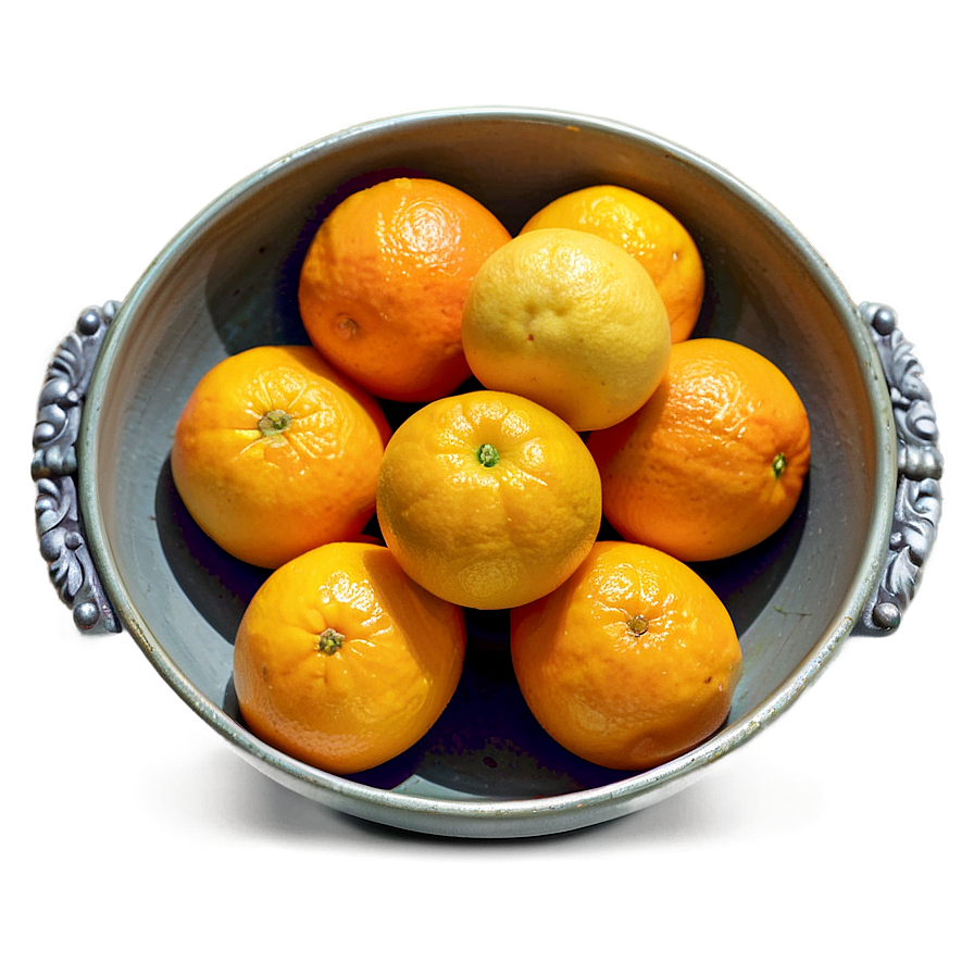 Oranges In Bowl Png 43