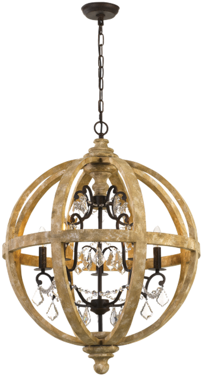 Orbital Crystal Pendant Light