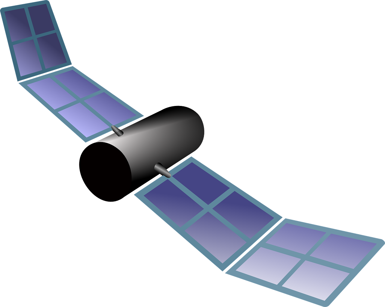 Orbital Satellite Graphic