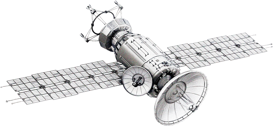 Orbital Spacecraft Illustration