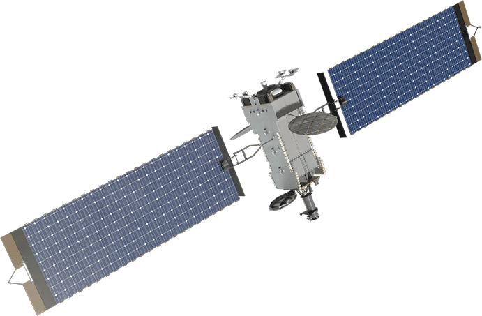 Orbiting Satellite Rendering