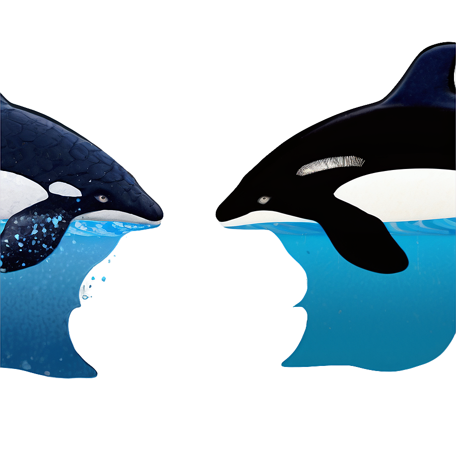 Orca In Aquamarine Sea Png 8