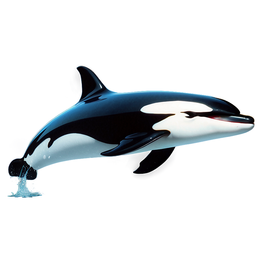 Orca Whale Illustration Png 06292024