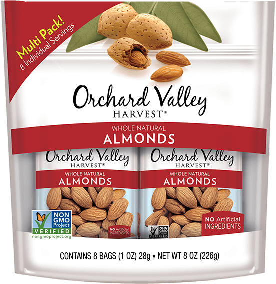 Orchard Valley Harvest Almonds Packaging