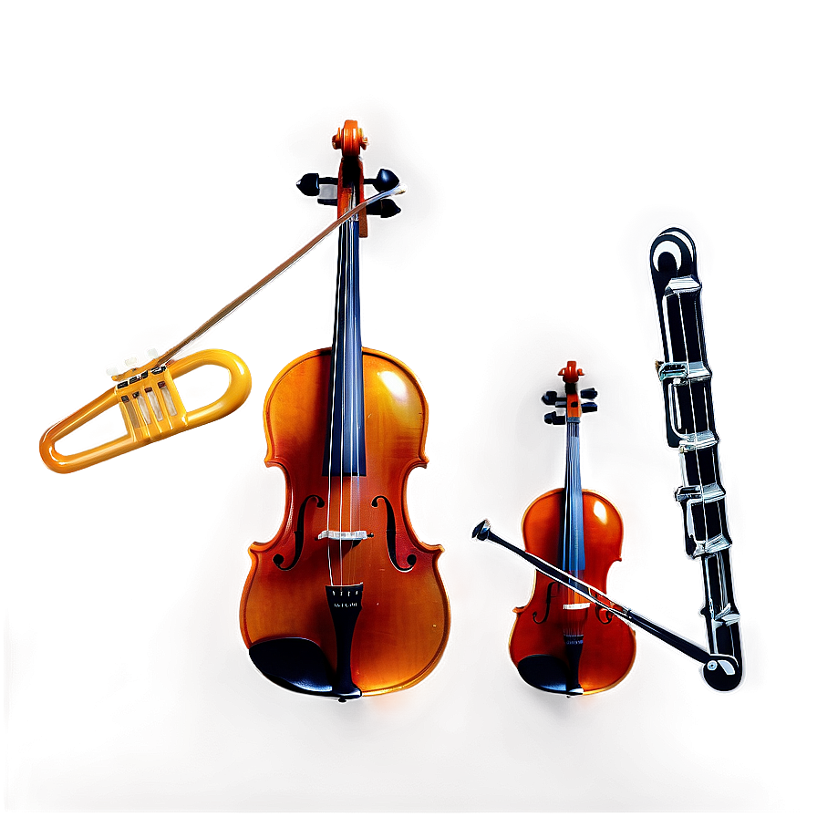 Orchestra Instruments Set Png Qtj52