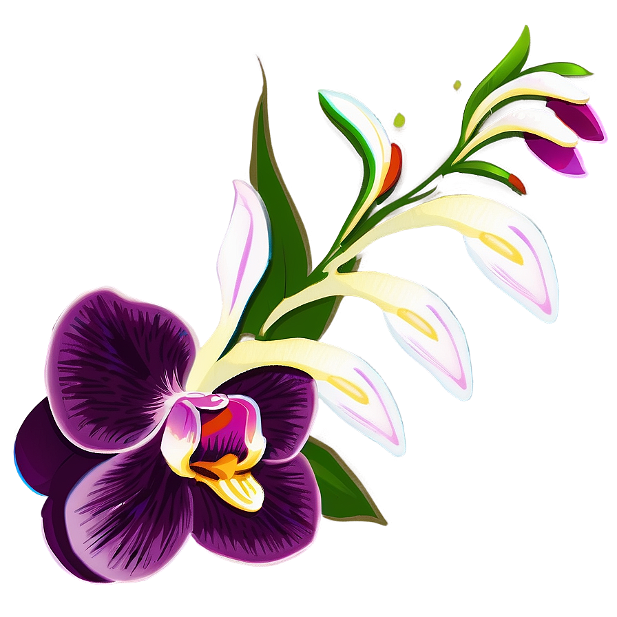 Orchid Emblem Png Pvt