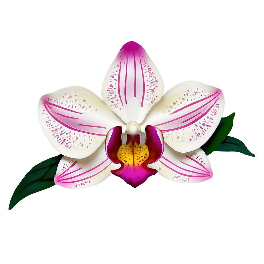 Orchid Flower Cricut Creation Png 06282024