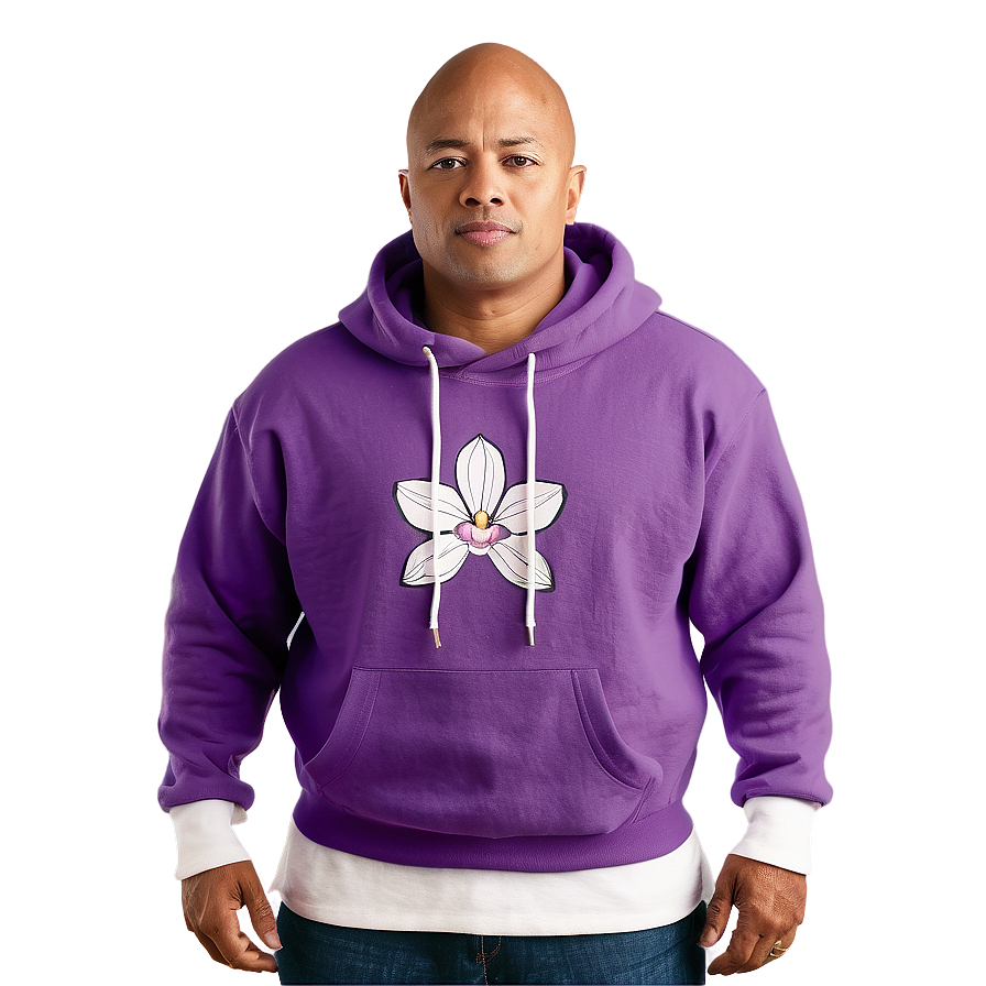 Orchid Purple Hoodie Visual Png 66