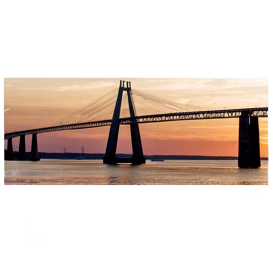 Oresund Bridge Sunset Png 58