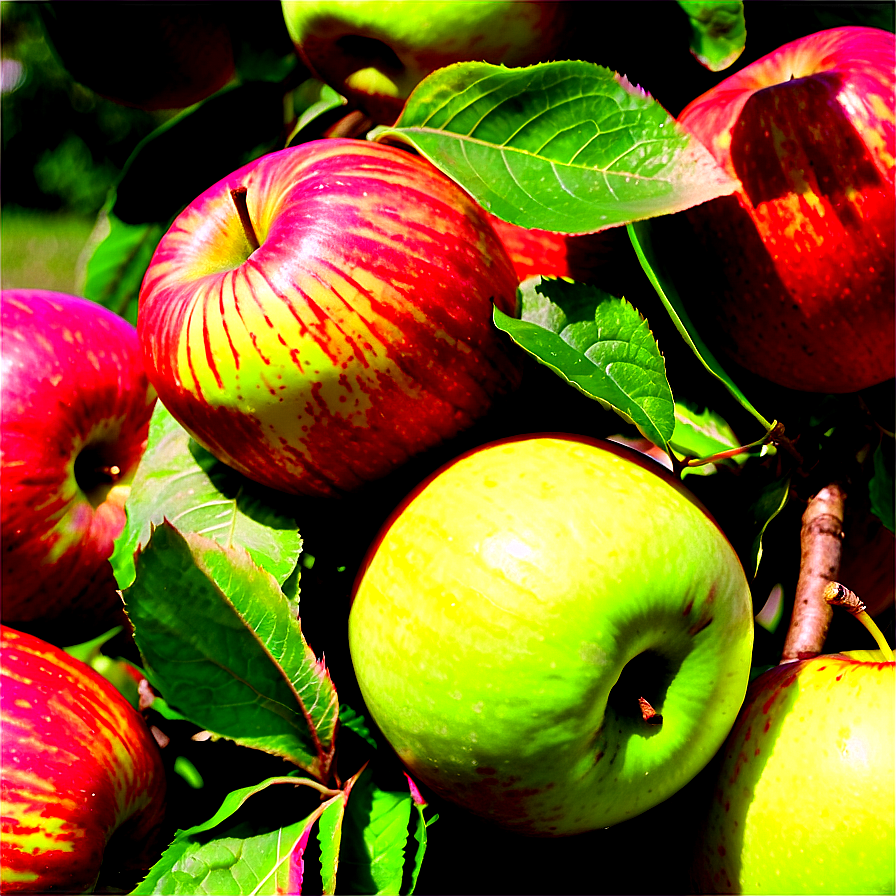 Organic Apple Orchard Png 06252024