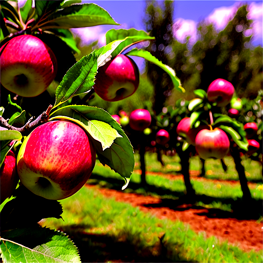 Organic Apple Orchard Png Dic